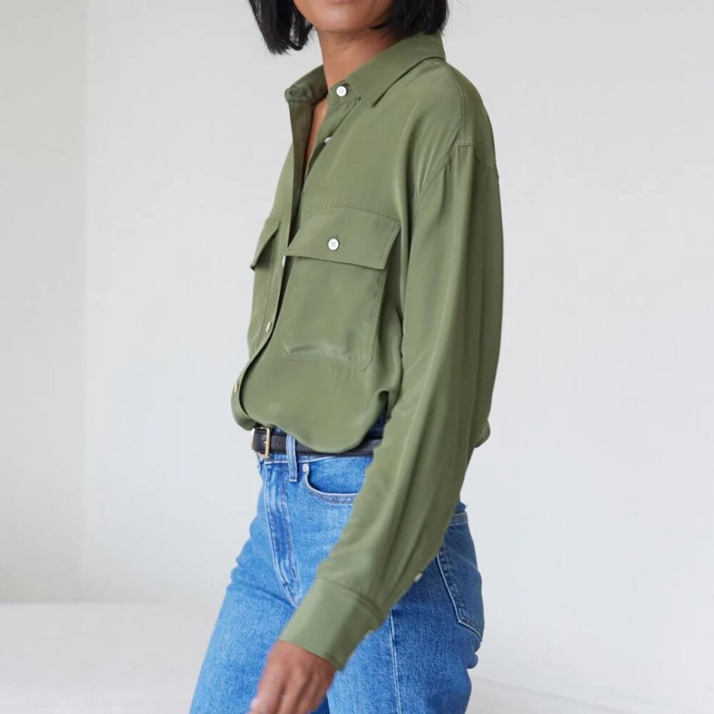 AYR The Deep End in Silk - Nori Color